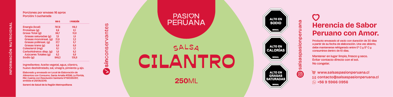 Salsa de Cilantro