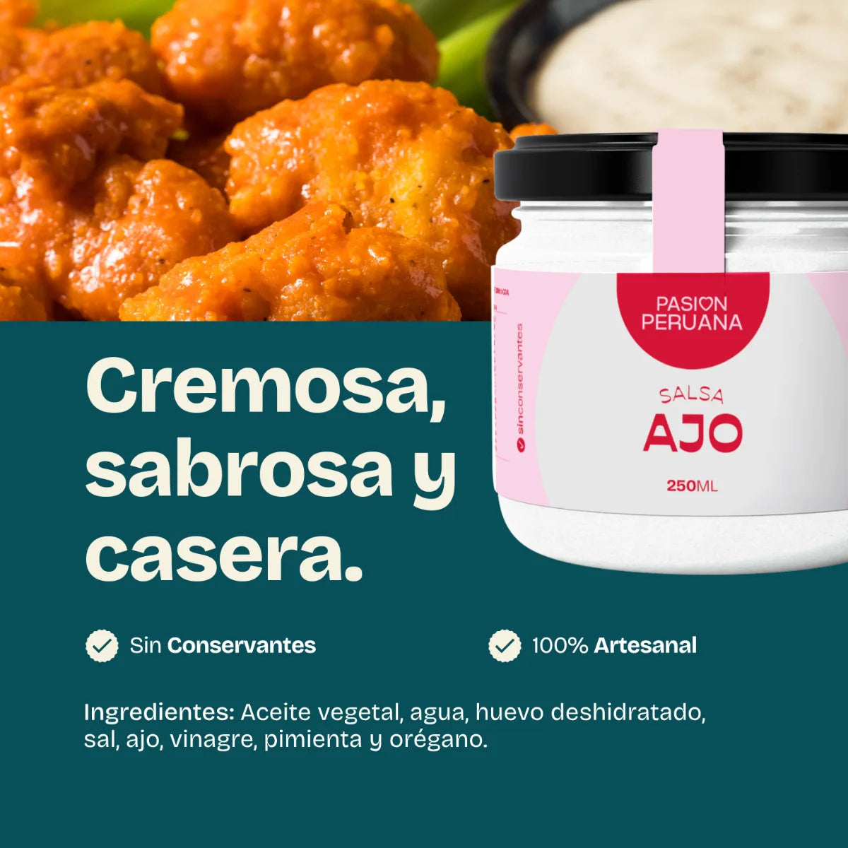 Pack Almuerzo PaiPai | 2 Salsas a Elección de 250 ml - Product Image
