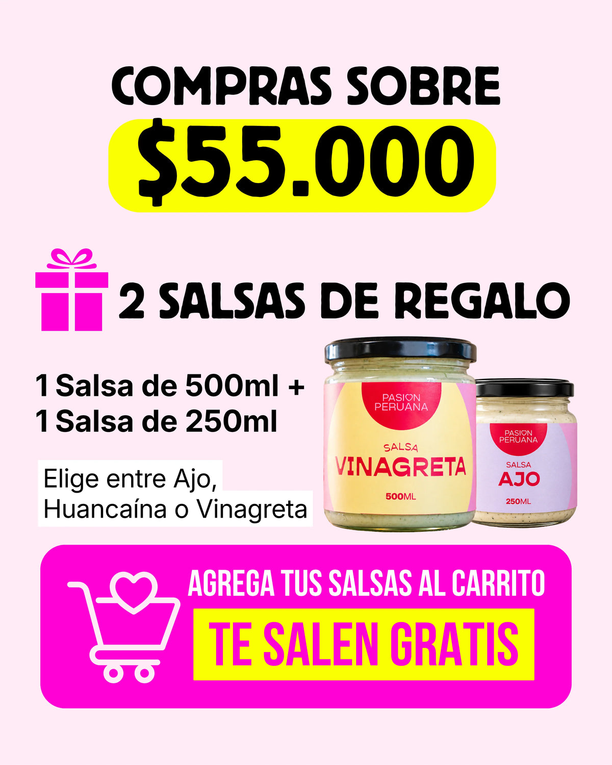 Compras hasta $55.000
