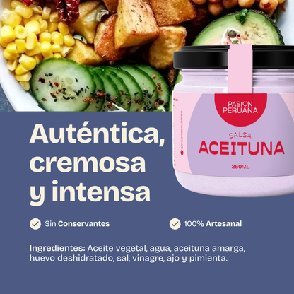 Pack Almuerzo PaiPai | 2 Salsas a Elección de 250 ml
