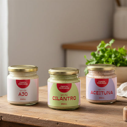 Pack Picoteo | 3 Salsas de 250 ml
