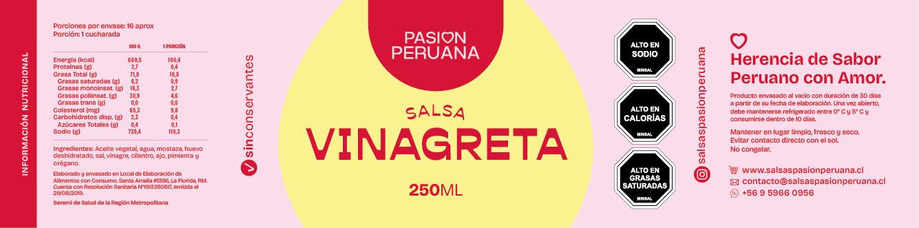 Salsa de Vinagreta