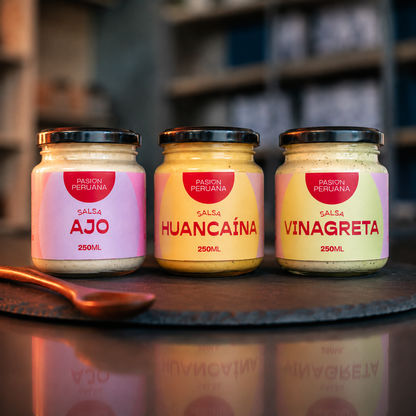 Pack Picoteo |  3 Salsas a Elección de 250 ml