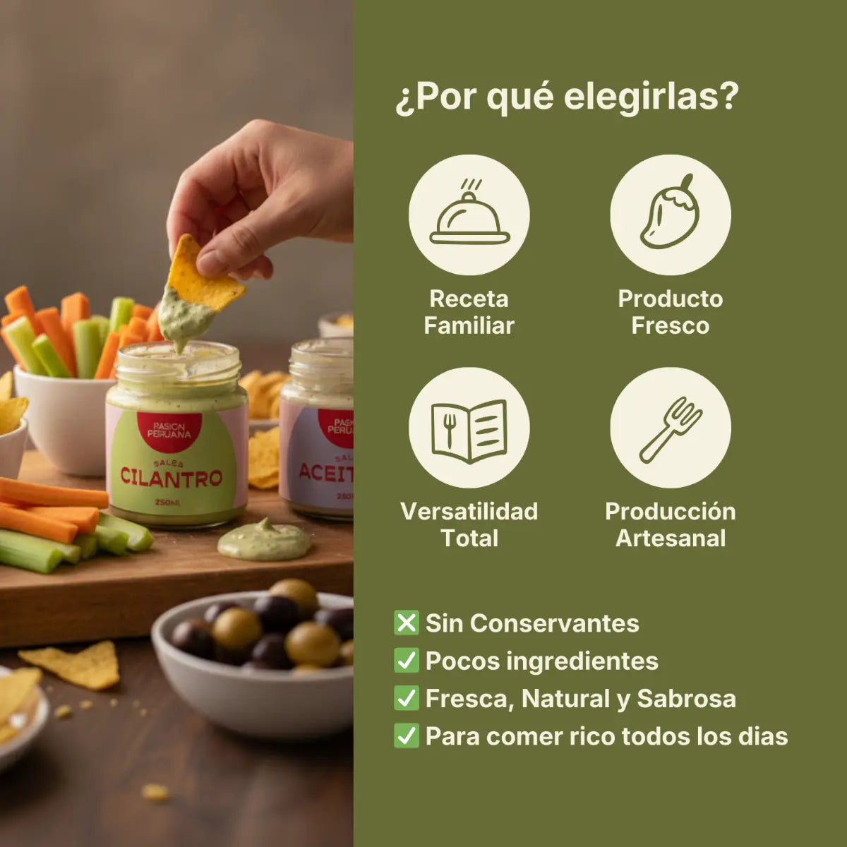 Pack Fiesta | 6 Salsas de 1 Litro + Envío Gratis