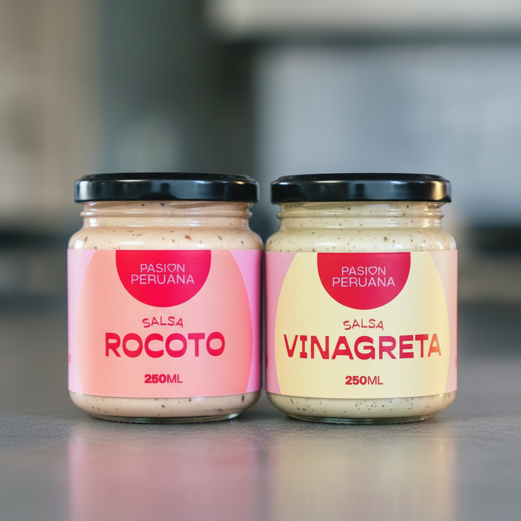 Pack Salsa de Rocoto con Salsa de Vinagreta 500ml