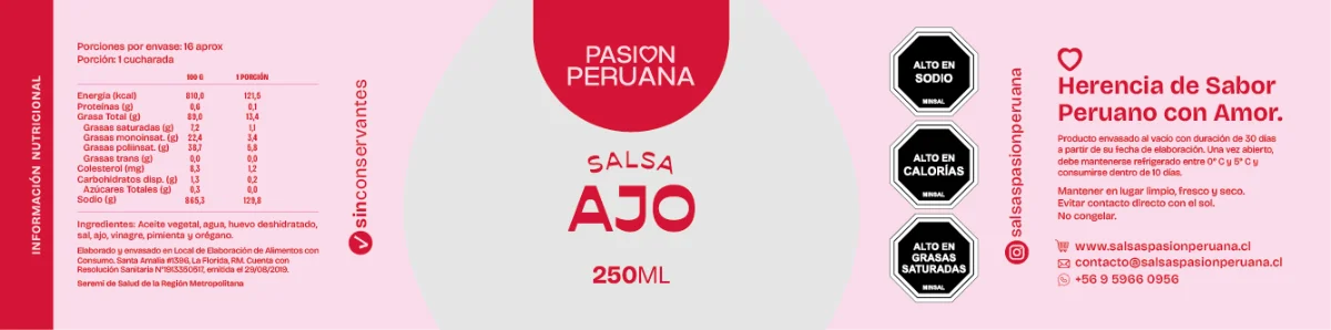 Salsa de Ajo - Product Image