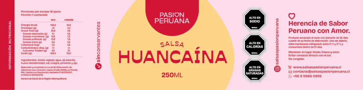 Salsa de Huancaina - Product Image
