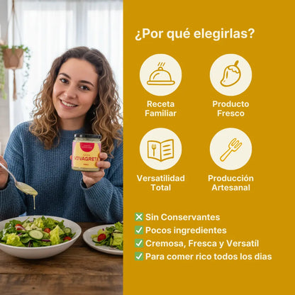 Pack Fiesta | 6 Salsas de 1 Litro + Envío Gratis